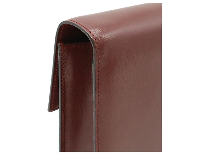 Clutch in pelle Must de Cartier Marrone - vista 4