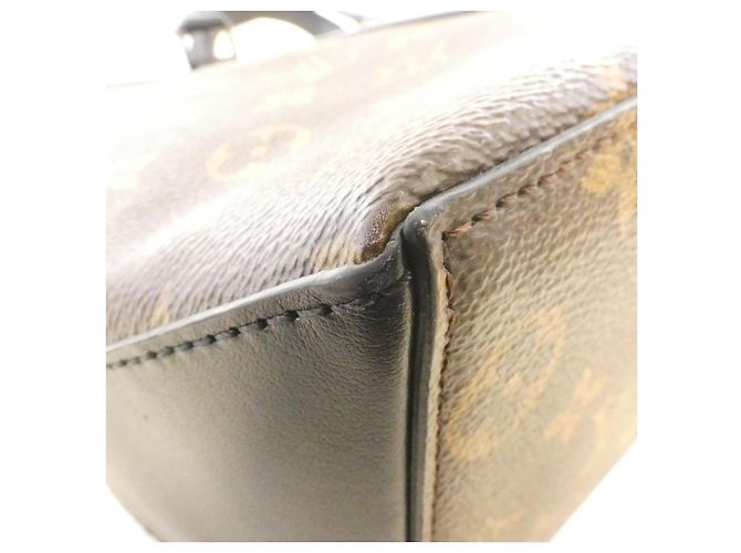 Borsa Tote Louis Vuitton Monogram Macassar Marrone - vista 3