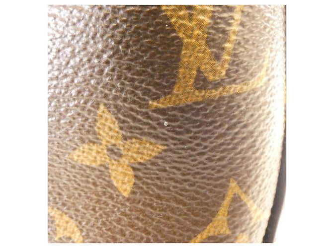 Borsa Tote Louis Vuitton Monogram Macassar Marrone - vista 4