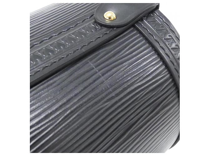 Borsa a tracolla Louis Vuitton Epi Papillon in pelle di vitello Nero - vista 4