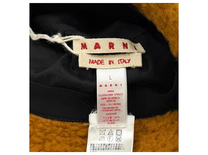 Cappello Bucket Teddy Marni Marrone - vista 7