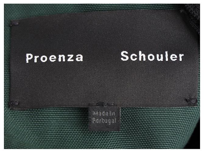 Chaqueta bomber con parches Proenza Schouler en poliamida verde oliva - vista 4