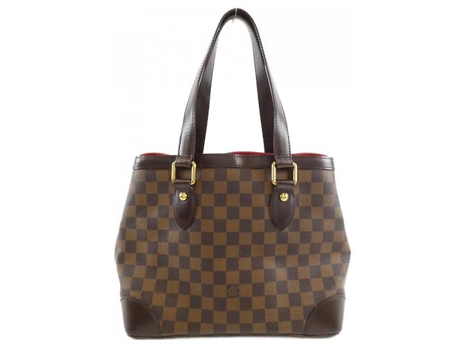 Louis Vuitton Hampstead Damier Tasche Braun - Ansicht 2