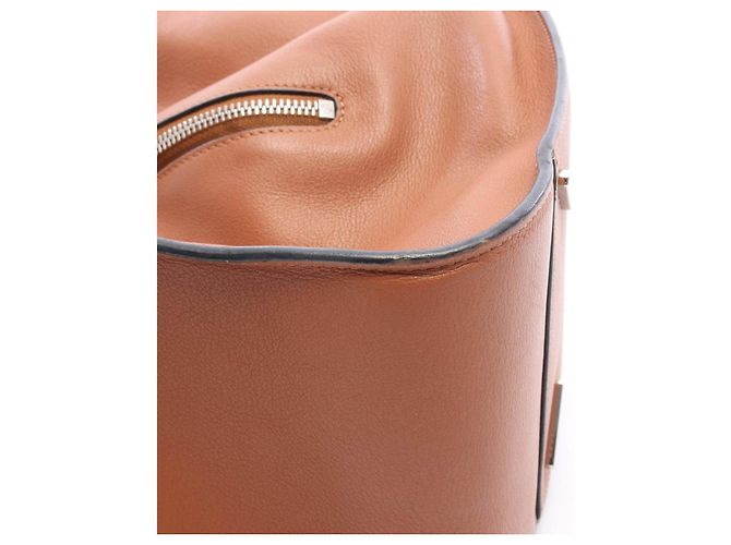 Borsa a mano in pelle Loewe Hammock Small Marrone - vista 7