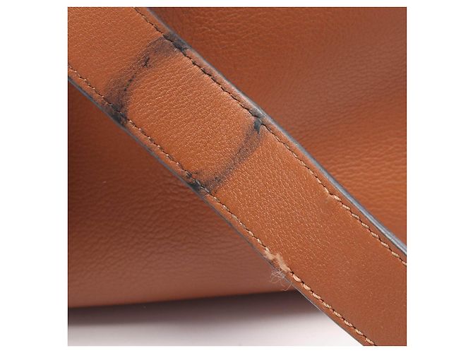 Borsa a mano in pelle Loewe Hammock Small Marrone - vista 9