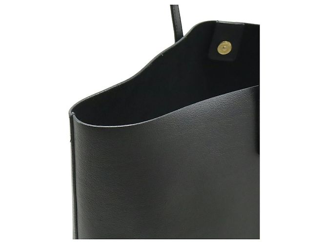 Yves Saint Laurent Ledertasche Schwarz - Ansicht 6