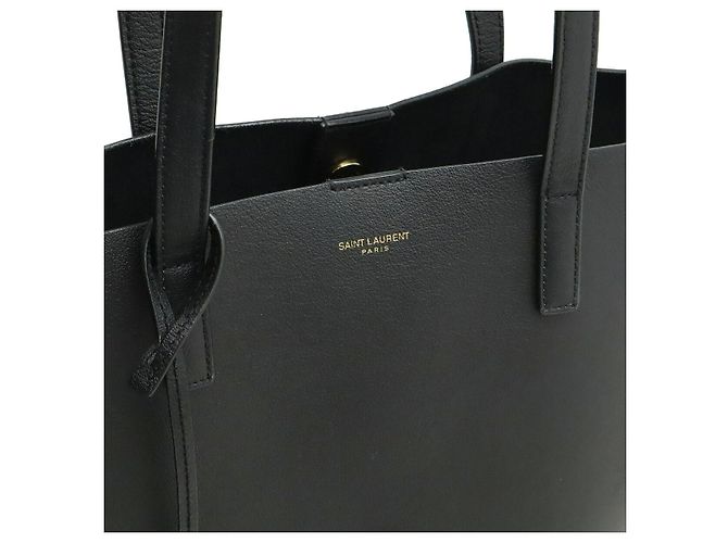Yves Saint Laurent Ledertasche Schwarz - Ansicht 8