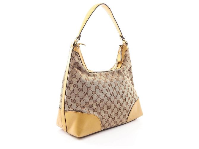 Borsa a Spalla Gucci Lovely GG Canvas Marrone Beige - vista 2
