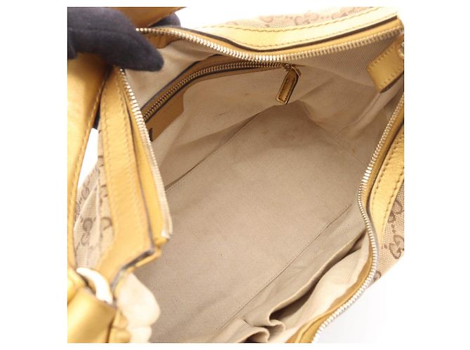 Borsa a Spalla Gucci Lovely GG Canvas Marrone Beige - vista 3