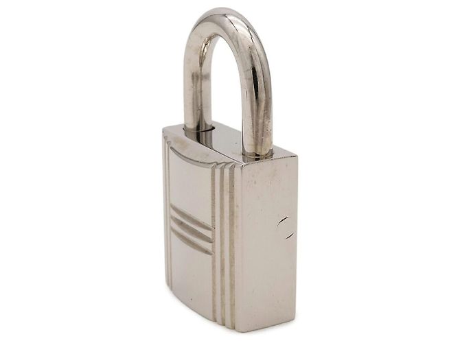 Hermès Lucchetto in metallo Hermes Cadena No100 Argento Metallico - vista 3