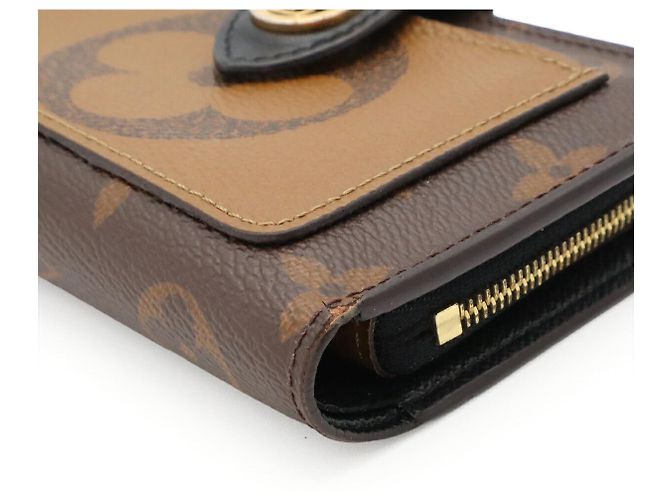 Portafoglio Juliette Monogram Louis Vuitton Marrone - vista 3