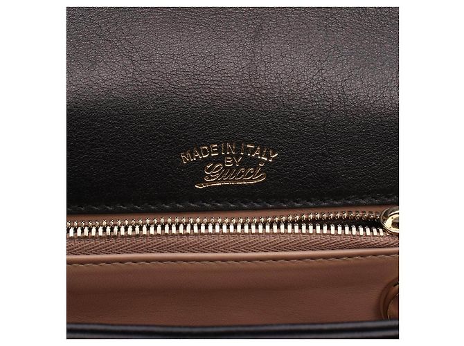 Borsa in pelle Gucci 1973 Nero - vista 4