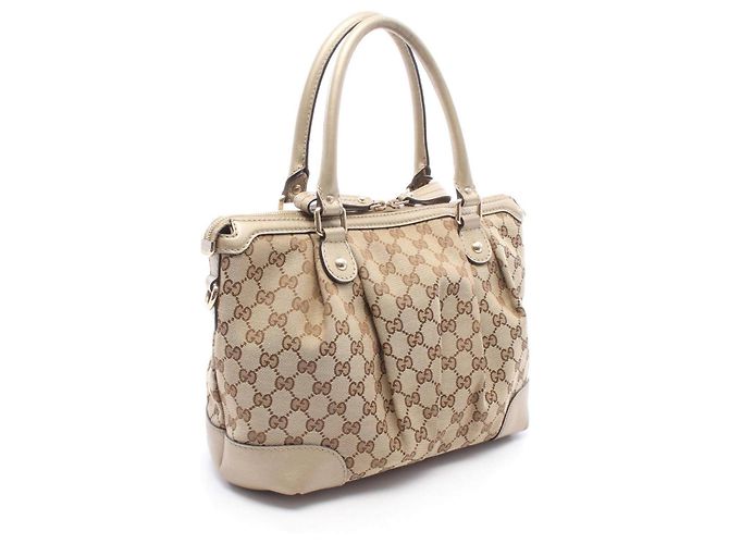 Borsa 2way Gucci Sukey GG Canvas Marrone Beige - vista 2