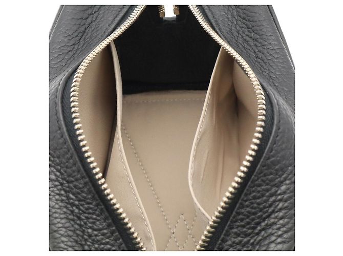 Pochette Victoria PM in pelle di vitello Hermès Nero - vista 7