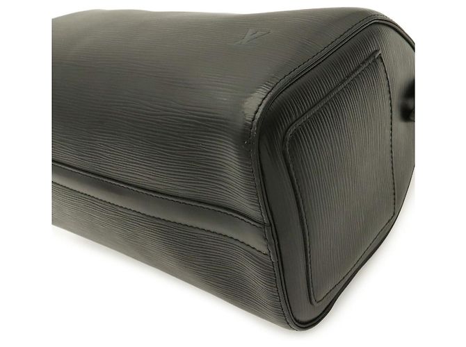 Speedy Borsa Louis Vuitton Epi Nero - vista 3