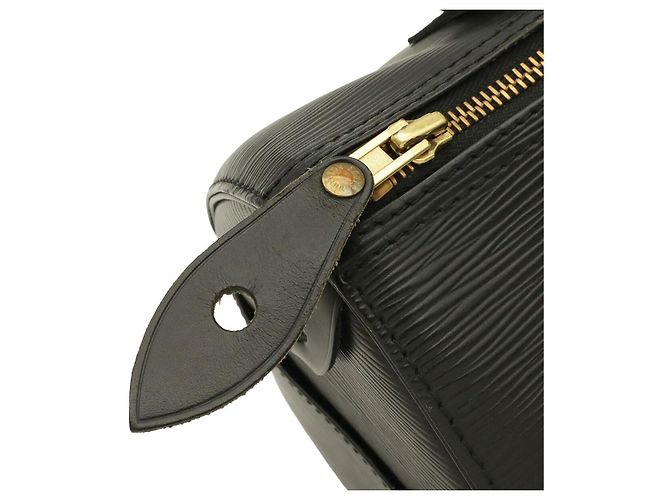 Speedy Borsa Louis Vuitton Epi Nero - vista 5