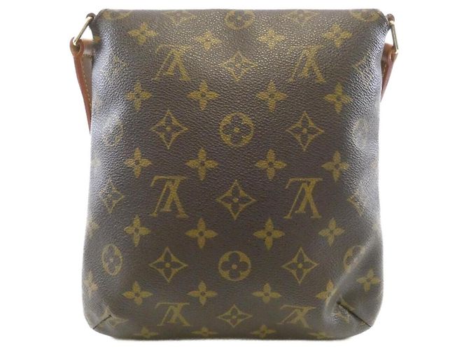 Borsa a tracolla Louis Vuitton Musette Salsa Monogram Marrone - vista 2
