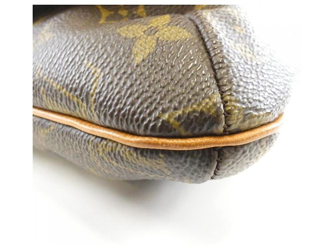 Borsa a tracolla Louis Vuitton Musette Salsa Monogram Marrone - vista 3