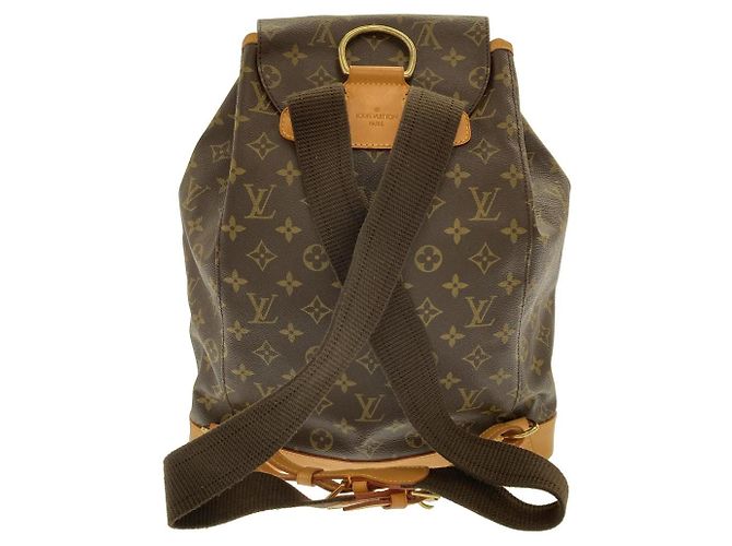 Zaino Louis Vuitton Monogram Marrone - vista 2