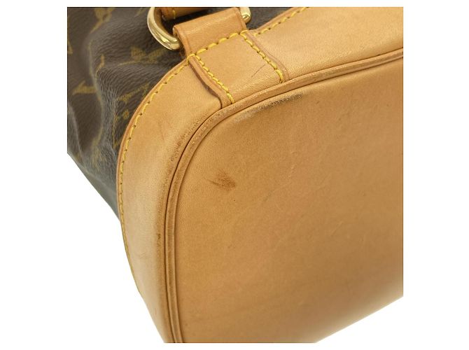 Zaino Louis Vuitton Monogram Marrone - vista 3