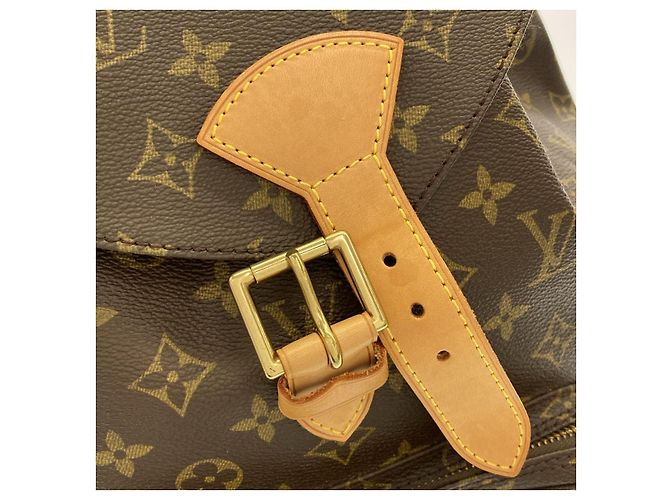 Zaino Louis Vuitton Monogram Marrone - vista 5