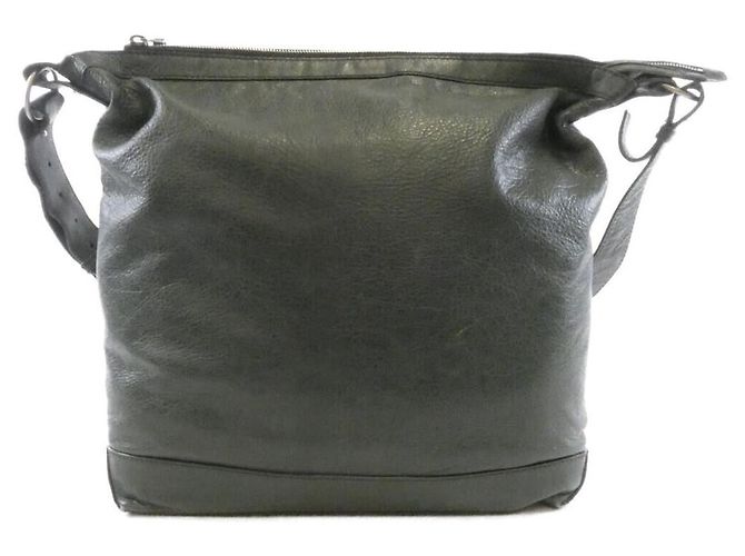 Borsa a tracolla The Day Lamb Shoulder Bag Balenciaga Verde - vista 2