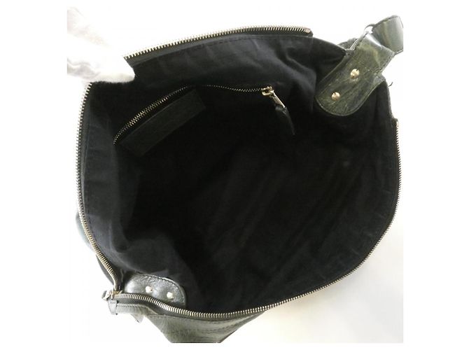 Borsa a tracolla The Day Lamb Shoulder Bag Balenciaga Verde - vista 9