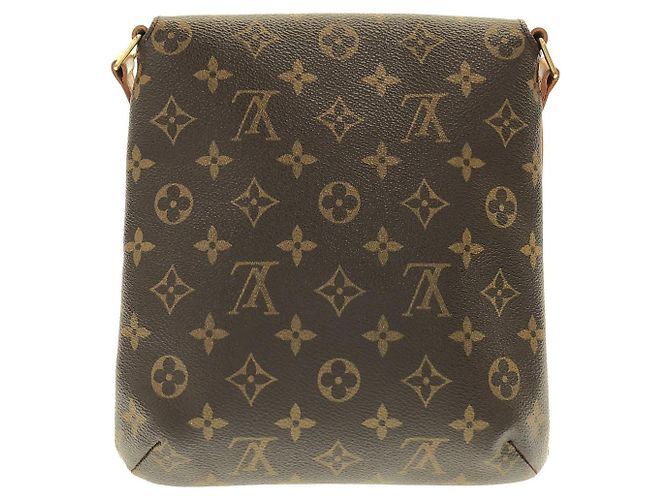 Borsa a tracolla Louis Vuitton Musette Salsa Monogram Marrone - vista 2