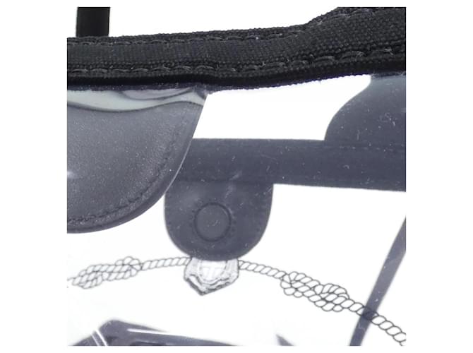 Borsa tote Prada Canapa nera Nero - vista 6