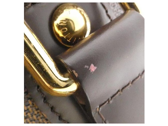 Borsa Louis Vuitton Hampstead Damier Marrone - vista 7