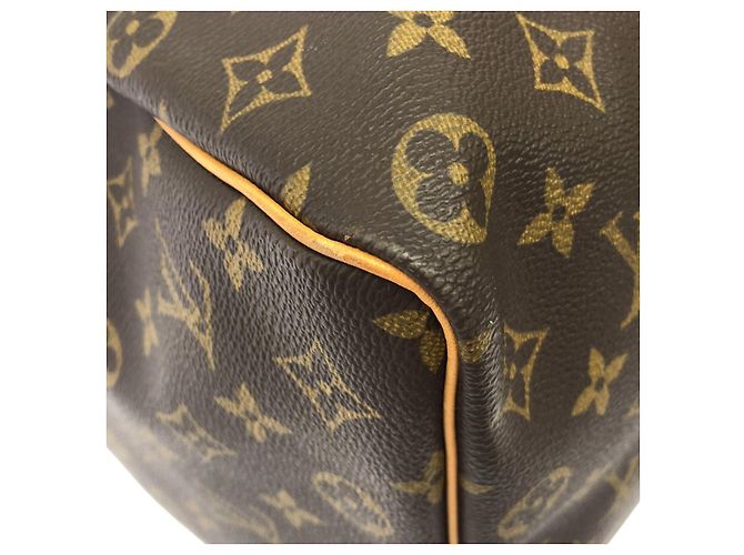 Borsa Boston Monogram Louis Vuitton Marrone - vista 3