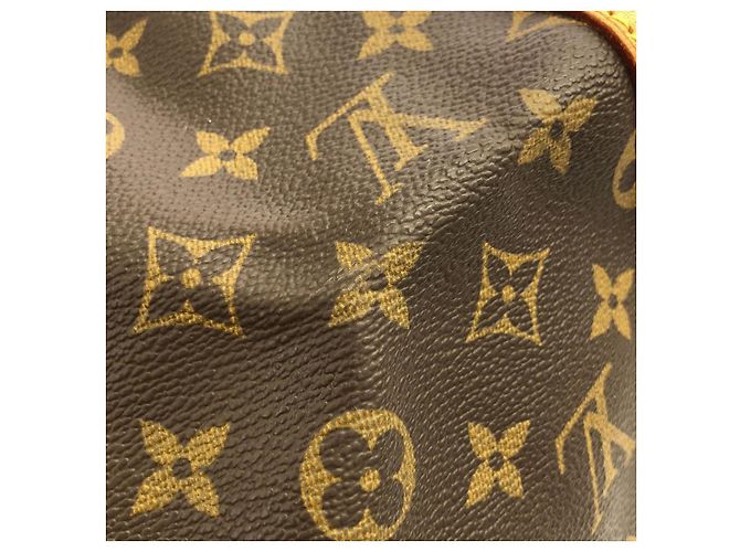 Borsa Boston Monogram Louis Vuitton Marrone - vista 5