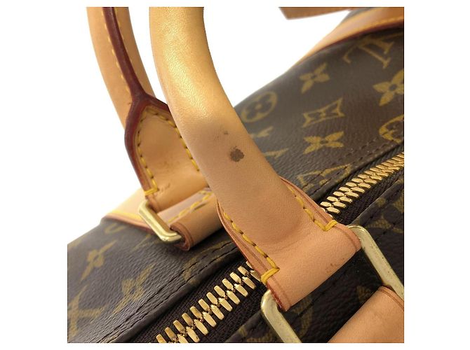 Borsa Boston Monogram Louis Vuitton Marrone - vista 8