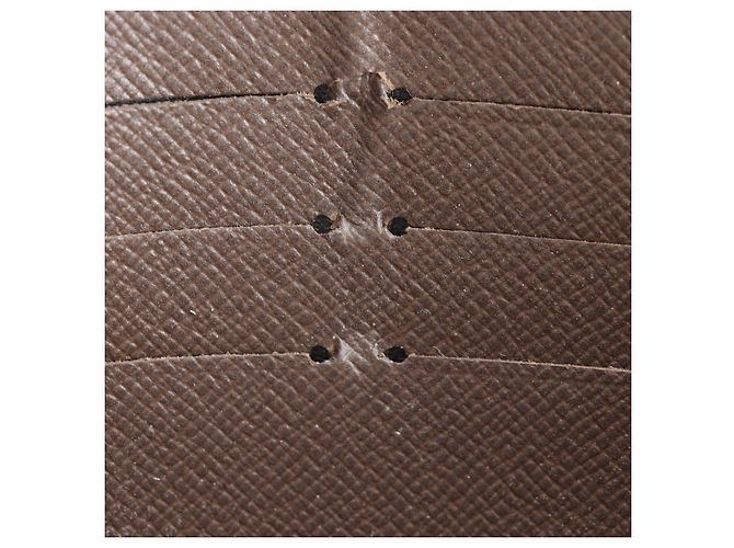 Porte Feuille Sarah Damier Long Wallet Louis Vuitton Castaño - vista 9