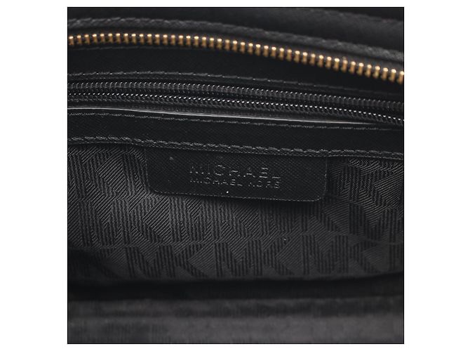 Borsa a tracolla in pelle Michael Kors SELMA SUTUDDED MEDIUM MESSENGER Nero - vista 4