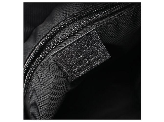 Borsa a tracolla Gucci GG Canvas e pelle Nero - vista 4