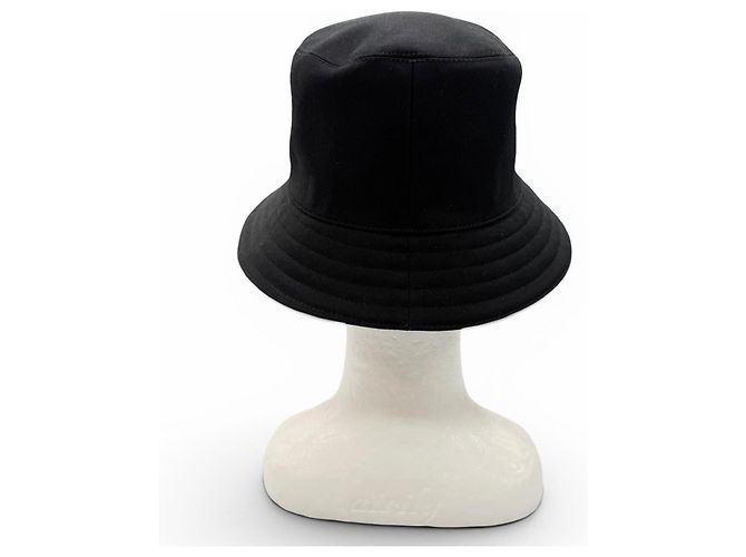 Gorro Hermès de algodón azul - vista 5