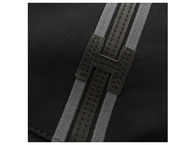 Gorro Hermès de algodón azul - vista 8
