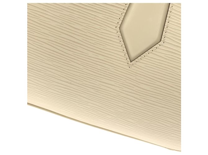Borsa Louis Vuitton Epi Bianco - vista 5