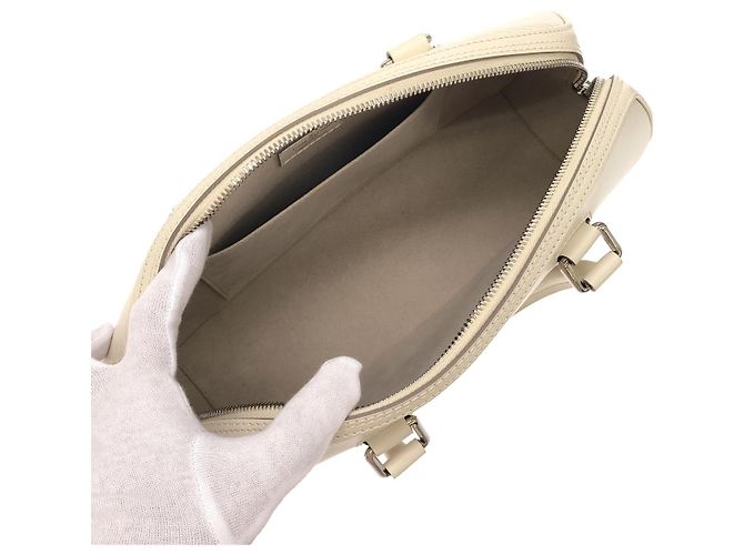 Borsa Louis Vuitton Epi Bianco - vista 8