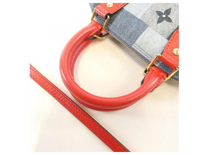 Borsa Louis Vuitton Alma BB Monogram Blu - vista 7