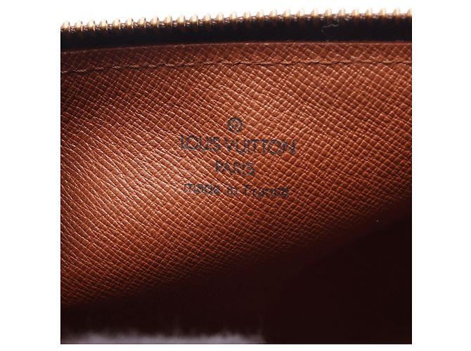 Borsa Louis Vuitton Papillon 26 Monogram Marrone - vista 4