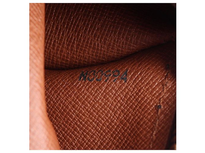 Borsa Louis Vuitton Papillon 26 Monogram Marrone - vista 5