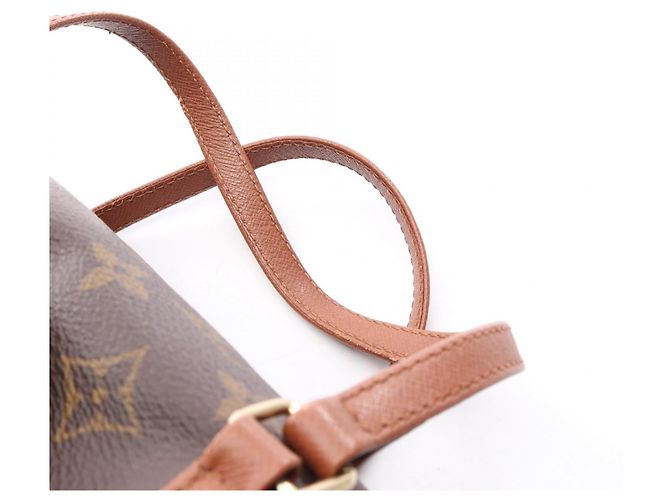 Borsa Louis Vuitton Papillon 26 Monogram Marrone - vista 9