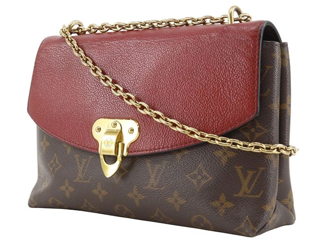 Borsa a Spalla Louis Vuitton Saint Placide Monogram Marrone - vista 2