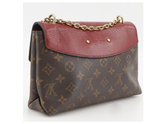 Borsa a Spalla Louis Vuitton Saint Placide Monogram Marrone - vista 3