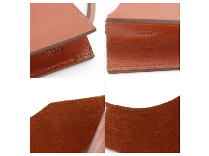Hermès Hermes Omenitou Box Calf Schultertasche Braun - Ansicht 10