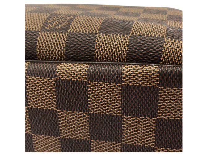 Borsa Bowling Vanity Louis Vuitton Damier Marrone - vista 3