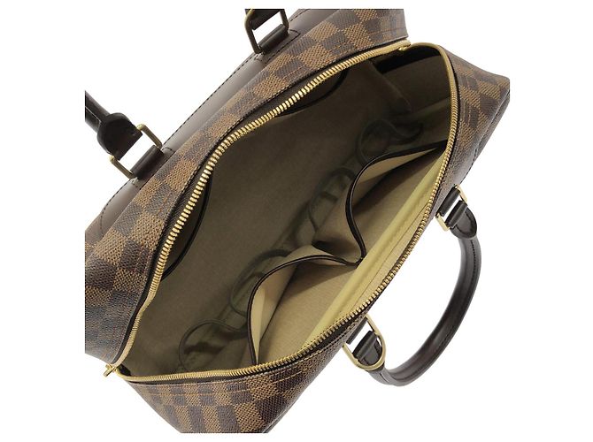 Borsa Bowling Vanity Louis Vuitton Damier Marrone - vista 6