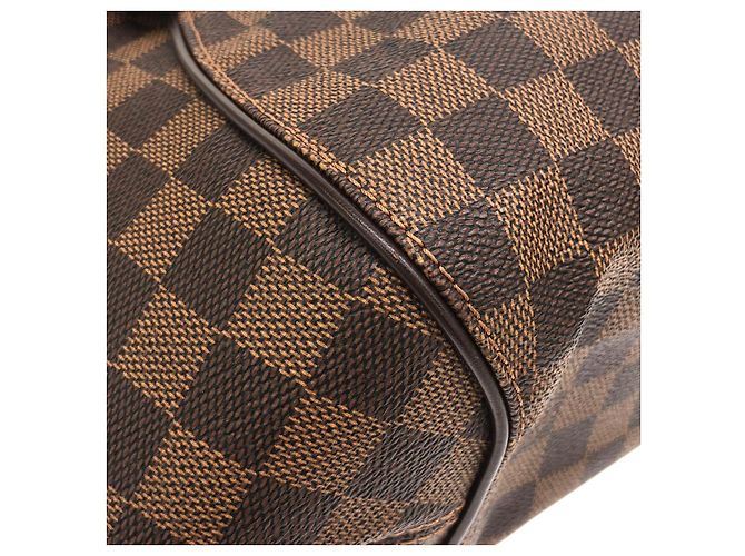 Borsa a Spalla Louis Vuitton Sistina Damier Marrone - vista 3
